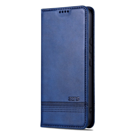 Чохол-книжка Calf Texture Magnetic для Samsung Galaxy A55 - синій