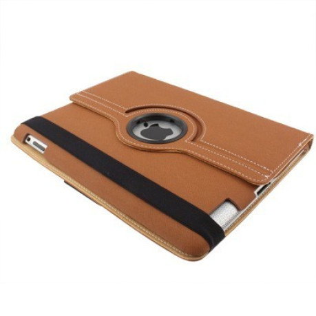 Чехол 360 Degree коричневый для iPad 4/ 3/ 2
