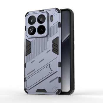 Протиударний чохол Punk Armor з підставкою на Xiaomi 15 Pro 5G - сірий