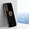 Чехол XINLI Straight Edge с держаталем-подставкой на OnePlus Ace 5 Ultra/Nord 5 - черный