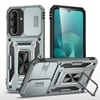 Ударостійкий чохол Armor Camera Shield на Galaxy A27 5G — сірий