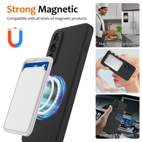 Силіконовий чохол Shockproof Silicone з Magsafe на OnePlus Nord 5 - чорний