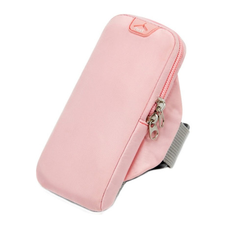 Универсальный чехол B052 Running Phone Waterproof Arm Bag Coin Pouch Outdoor Sports Fitness - розовый