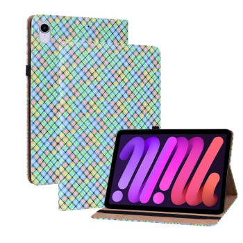 Чехол-книжка Color Weave для iPad mini 7/ mini 6 - радужный