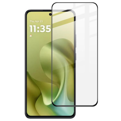 Захисне скло IMAK 9H Full Screen Film Pro+ Version на Motorola Moto G86 5G / G86 Power - чорне