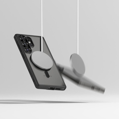 Оригинальный чехол Ringke Fusion Bold MagSafe для Samsung Galaxy S25 Ultra - Black