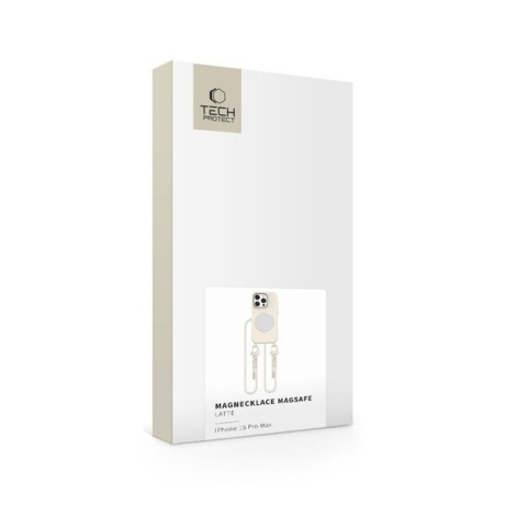 Чехол Tech-Protect MagNecklace MagSafe для iPhone 16 Pro Max - Beige