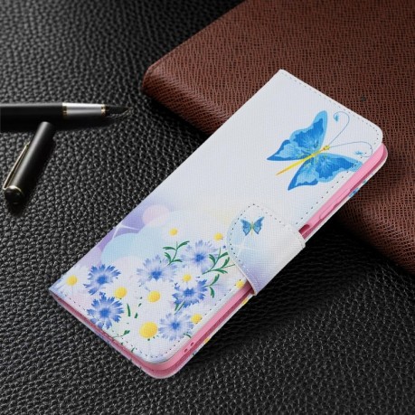 Чохол-гаманець Colored Drawing Pattern для Samsung Galaxy A03s - Butterfly Love