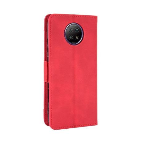 Чохол-книжка Skin Feel Calf на Xiaomi Redmi Note 9T - червоний