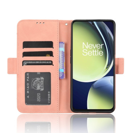 Чехол-книжка Skin Feel Calf для OnePlus Nord N30/CE 3 Lite - розовый