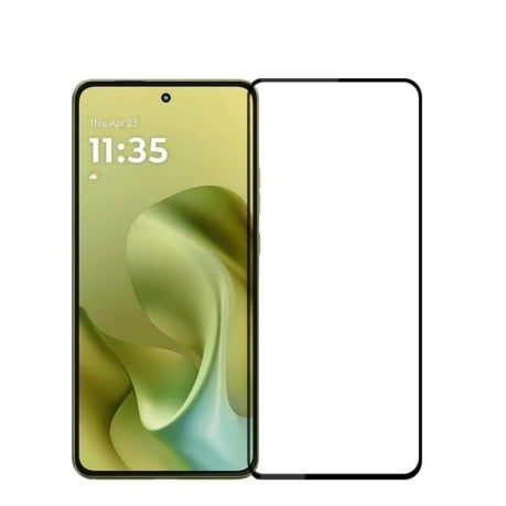 Защитное стекло PINWUYO 9H 3D Full Screen на Motorola Moto G86 / G86 Power - черное