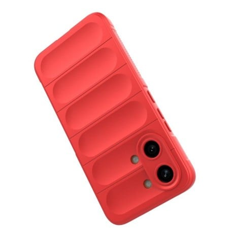 Силіконовий чохол Magic Flannel на Xiaomi Redmi Turbo 5 Max / Poco X8 Pro Max — червоний