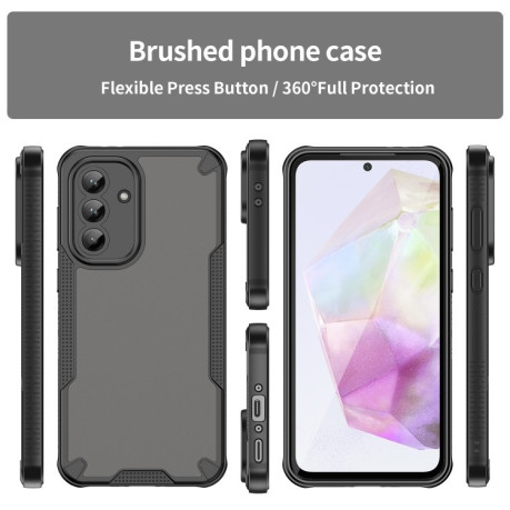 Протиударний чохол Armor Glaze PC Hybrid  для Samsung Galaxy A36 5G - чорний