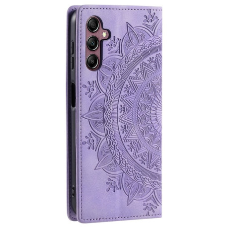 Чохол-книжка Totem Embossed Magnetic Leather для Samsung Galaxy A16 5G - фіолетовий