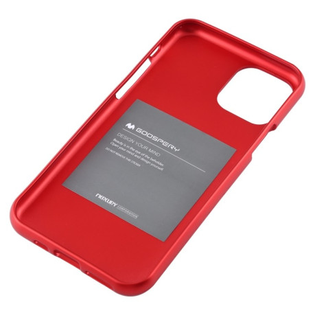 Ударозахисний Чохол MERCURY GOOSPERY i-JELLY TPU на iPhone 11 Pro Max-червоний