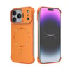 Чохол Frameless Half-Wrapped PC Magnetic без рамки на iPhone 18 Pro Max — помаранчевий