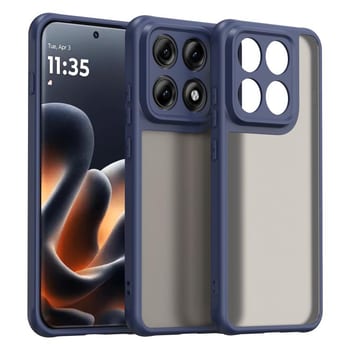 Гібридний чохол Fan Dun Series на Motorola Edge 70 Pro 5G — синій