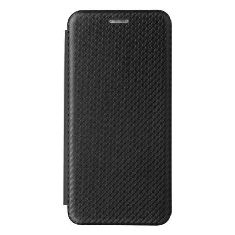 Чохол-книжка Carbon Fiber Texture Samsung Galaxy S21 FE - чорний