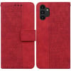 Чехол-книжка Geometric Embossed для Samsung Galaxy A13 4G - красный