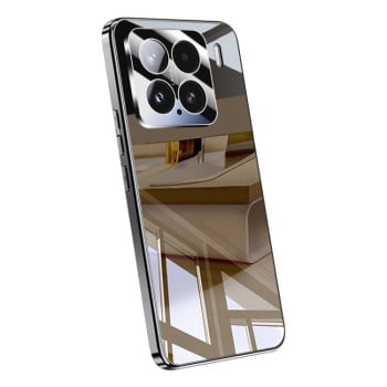 Протиударний чохол Electroplating Ice Crystal Airbag Full Coverage Shockproof для Xiaomi 15 - чорний