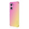 Противоударный чехол ENKAY Clear для Xiaomi Poco X7 Pro - розово-золотой