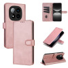 Чехол-книжка AZNS Skin Feel Calf Texture для Xiaomi Redmi Note 14 Pro+ 5G - розовое золото