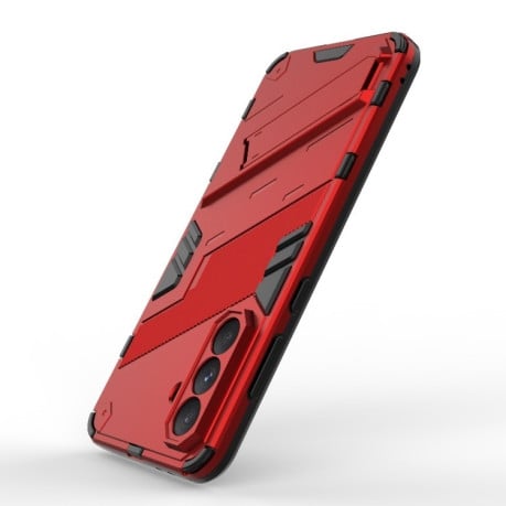 Противоударный чехол Punk Armor для Samsung Galaxy A56 5G - красный