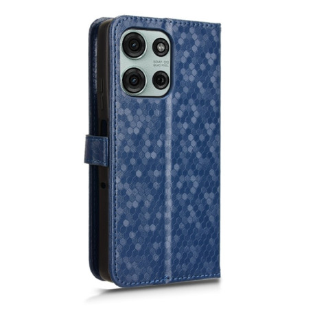 Чехол-книжка Honeycomb Dot для Motorola Moto G75 5G - синий