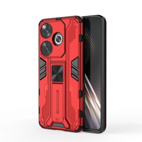 Противоударный чехол Supersonic для Xiaomi Poco F6 - красный