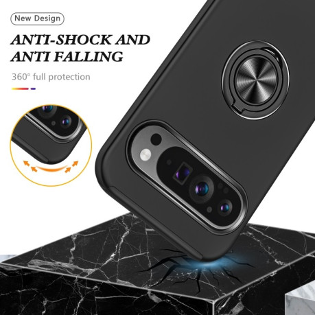 Протиударний чохол HMC 360 Degree Rotating Holder для Google Pixel 9 Pro - чорний