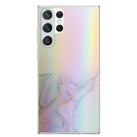 Протиударний чохол Laser Marble для Samsung Galaxy S23 Ultra 5G - сірий