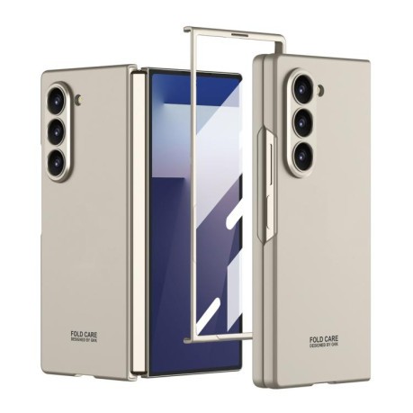 Ультратонкий чехол GKK Integrated Ultra-thin Full Coverage на Samsung Galaxy Fold 7 5G - серый