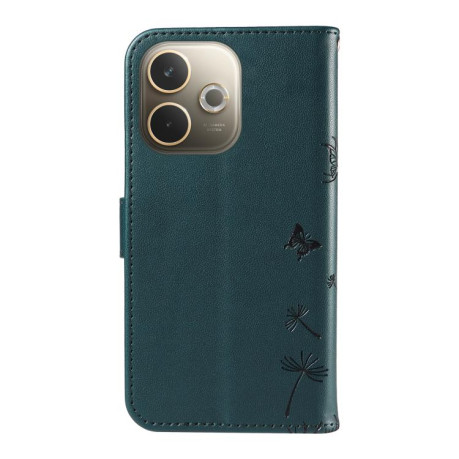 Чохол-книжка Dandelion Embossed Pattern Flip Leather для OPPO A5 Pro 5G Global - синій