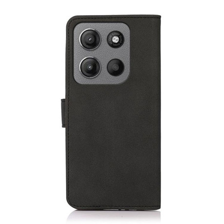 Чохол-книжка KHAZNEH Matte Texture для Motorola Moto G15 4G/G05 - чорний