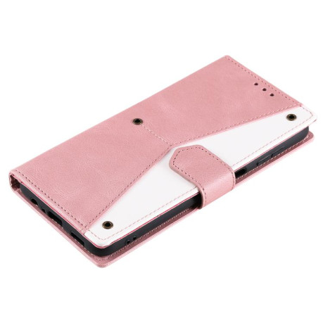 Чохол-книжка Stitching Skin Feel на Motorola Edge 60 Fusion - золото