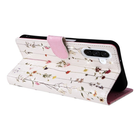 Чохол-книжка Bronzing Painting RFID  для Samsung Galaxy A26 5G - Flowers World