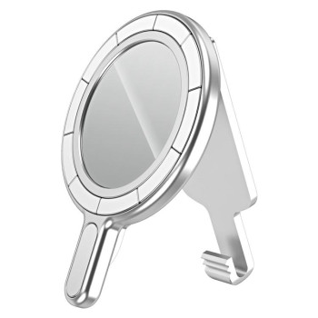 Магнітний тримач для телефону MagSafe із затискачем на ремінь - сріблястий