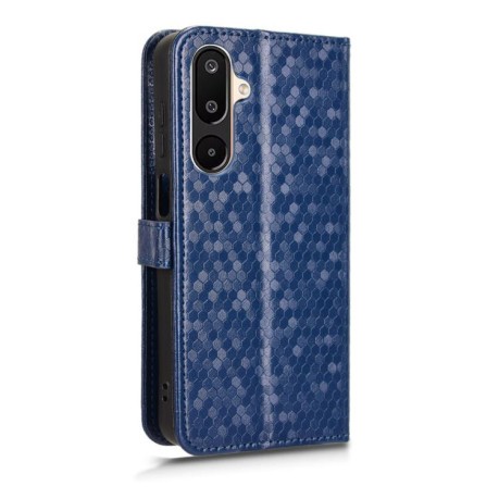 Чохол-книжка Honeycomb Dot для на Samsung Galaxy F16/M16 - синій