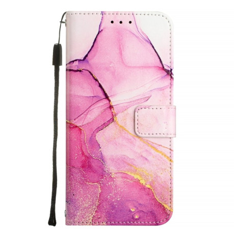 Чохол-книжка PT003 Marble Pattern для OnePlus Nord N30 SE 5G - Pink Purple Gold