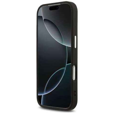 Оригинальный чехол Guess 4G Triangle Logo с MagSafe на iPhone 17 Pro - black