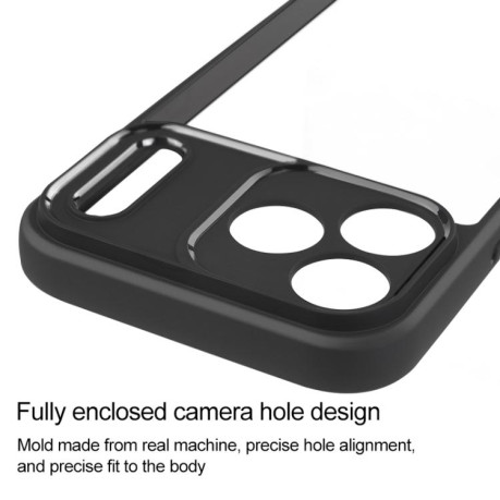 Ультратонкий чехол Frosted PC для iPhone 17 Pro Max - черный