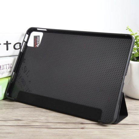 Чехол-книжка Litchi Texture для Xiaomi Pad 7 / Pad 7 Pro - черный