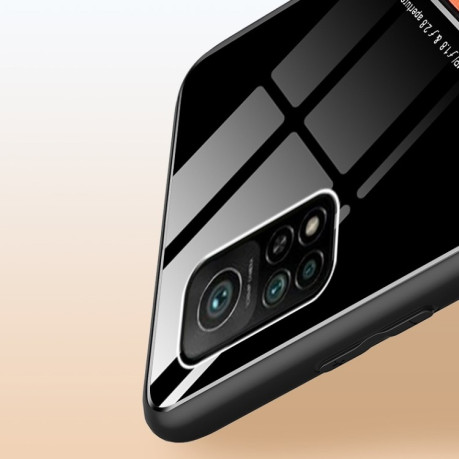 Противоударный чехол Organic Glass для Xiaomi Mi 10T / 10T Pro - черный