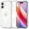 Оригінальний прозорий чохол Spigen Ultra Hybrid з MagSafe на iPhone 17 - Clear and White