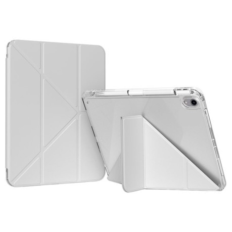 Чехол-книжка GEBEI Demation Leather для iPad Air 13 2024 / Pro 12.9 - серый