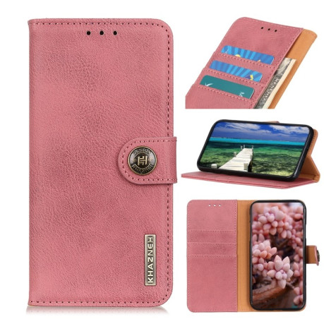 Чехол-книжка KHAZNEH Cowhide Texture на Vivo S12 / V23 5G - розовый