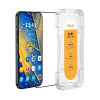 Захисне Скло ENKAY Easy Install High Alumina Silicon для Redmi Note 14S/ 13 Pro 4G / POCO M6 Pro 4G
