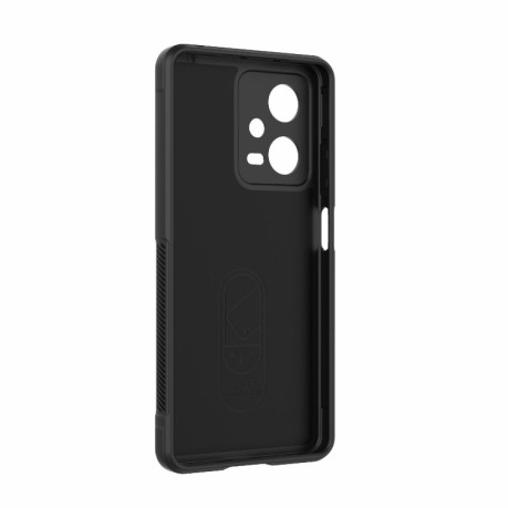 Силиконовый чехол Magic Flannel для Xiaomi Redmi Note 12 Pro 5G - белый