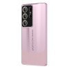 Удароміцний чохол Vegetarian Leather Series Skin Feel  для Samsung Galaxy S25 Ultra 5G - рожевий