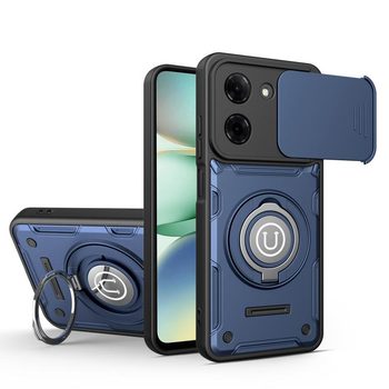 Протиударний чохол Camera Sliding на Redmi Turbo 5 / Xiaomi Poco X8 Pro 5G — королівський синій